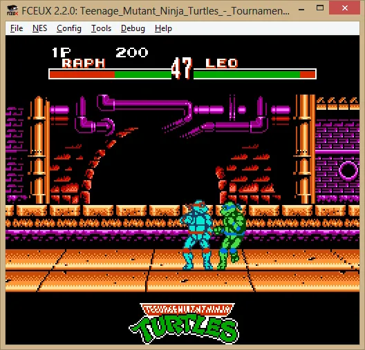 FCEUX Screenshot 2